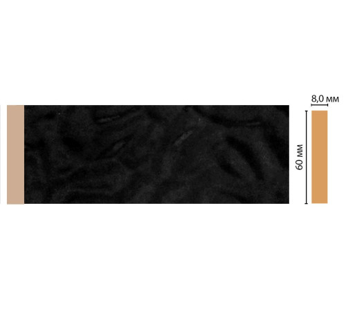 Молдинг DECOMASTER D040 60х8х2400 мм D040-195