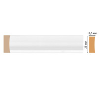 Молдинг DECOMASTER D046-114 ДМ 25х8х2400 мм D046-114 ДМ