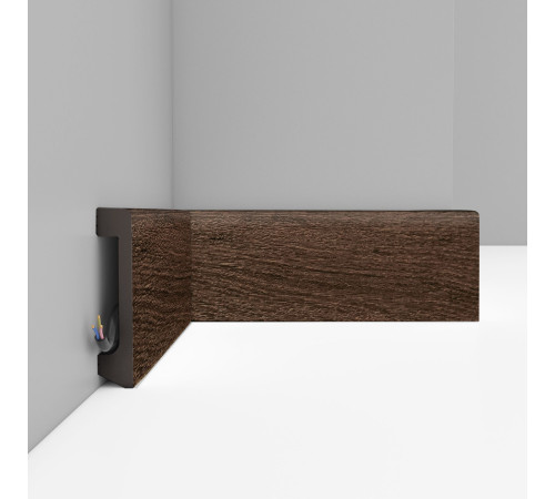 Плинтус DECOMASTER D235-81 ДМ 80х17х2400 мм D235-81 ДМ