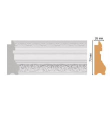 Багет из полистирола DECOMASTER FM29-4 73х26х2850 мм FM29-4