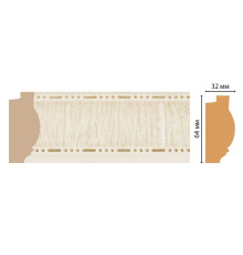 Багет интерьерный DECOMASTER 176-6 64x32x2900 мм 176-6