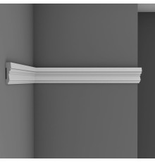 Молдинг гладкий DECOMASTER 78х20х2400 мм 97201