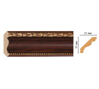 Плинтус напольный Decomaster 153-1084 ДМ 95х12х2400 мм 153-1084 ДМ