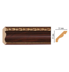 Плинтус напольный Decomaster 153-1084 ДМ 95х12х2400 мм 153-1084 ДМ