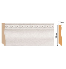 Плинтус напольный Decomaster 153-19D ДМ 95х12х2400 мм 153-19D ДМ