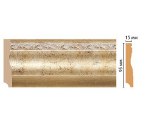 Плинтус напольный DECOMASTER 153-553 ДМ 95х12х2400 мм MAS45077
