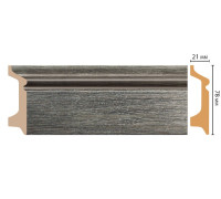 Плинтус напольный DECOMASTER из полистирола 78х21х2400 мм D122-87 ДМ
