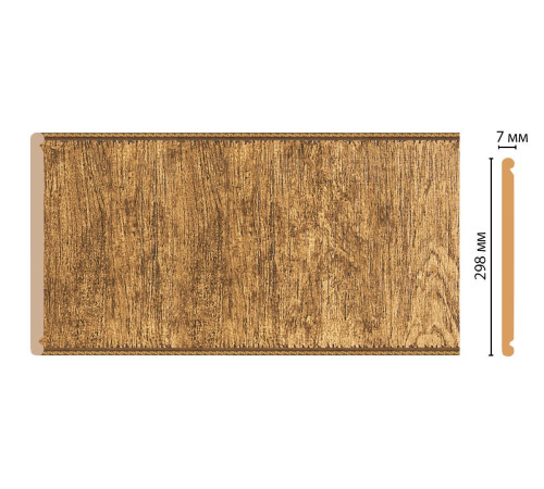 Декоративная панель DECOMASTER C30-4 из полистирола 298x7x2400 мм C30-4