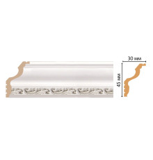 Плинтус потолочный DECOMASTER 148B-60 45х30х2400 мм 148B-60
