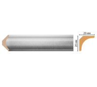 Плинтус потолочный DECOMASTER D133-375 20х20х2400 мм D133-375