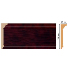 Плинтус потолочный Decomaster D218-62 100х25х2400 мм D218-62