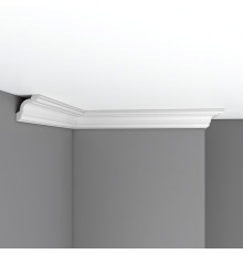 Плинтус потолочный гладкий DECOMASTER 96628 52х50х2400 мм 96628
