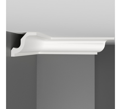 Плинтус потолочный DECOMASTER D108 дюрополимер 55х52х2000 мм D108