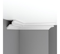 Плинтус потолочный гладкий DECOMASTER DP-377 84х84х2400 мм DP-377