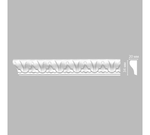 Молдинг с рисунком DECOMASTER 98031F гибкий 34х20х2400 мм 98031F