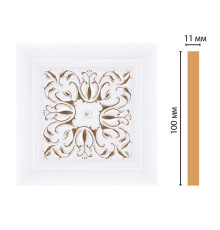 Вставка декоративная цветная Decomaster 100х100х11 мм 164-2-118