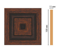 Вставка декоративная DECOMASTER D205-966 100х100х11 мм D205-966