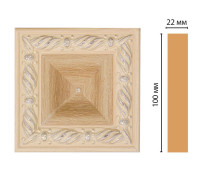 Вставка декоративная DECOMASTER D207-11 100х100х22 мм D207-11