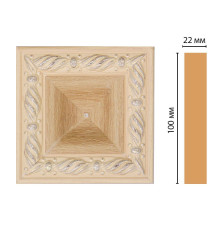 Вставка декоративная DECOMASTER D207-11 100х100х22 мм D207-11