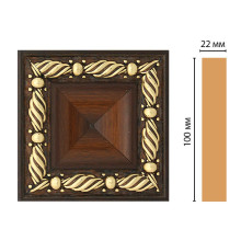 Вставка декоративная DECOMASTER D207 100x100x22 мм D207-51