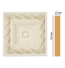 Вставка декоративная DECOMASTER D208 120х120х22 мм D208-6