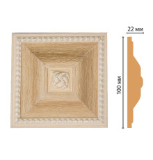 Вставка декоративная DECOMASTER D209 100х100х22 мм D209-11