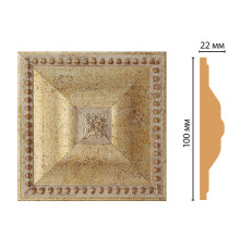 Вставка декоративная Decomaster D209-553 100x100x22 мм D209-553