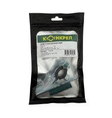 Хомут сантехнический Конкреп 1 1/4 (38-46 мм) с дюбелем и шурупом 733335046