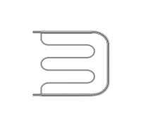 Полотенцесушитель водяной Primoclima Astra Ф 500x600 мм Inox PCAstraФWInox5060