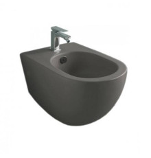 Биде подвесное Artceram FILE 2.0 36х52 см 1 отверстие черный матовый FLB001 17 30