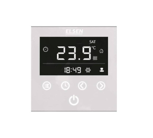 Терморегулятор для конвекторов Elsen для естественной конвекции 220 В белый EKA.01.01W