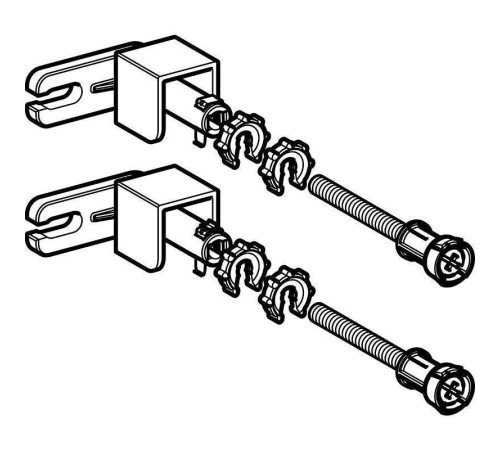 Комплект крепления к стене Geberit Duofix для отдельного монтажа 2 шт. 111.815.00.1