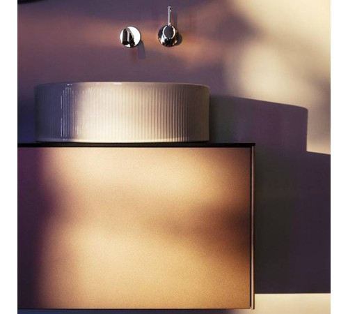 Тумба под раковину Laufen Sonar 117.5 х 45.5 х 34 см подвесная 1 ящик медь/черный мрамор 4.0542.1.034.141.1