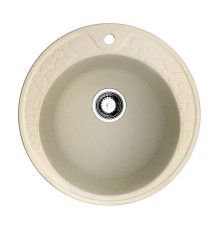 Кухонная мойка Omoikiri Tovada 51-BE Artgranit 51x51 см ваниль 4993363