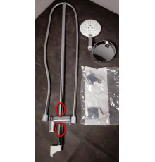 Душевой гарнитур Hansgrohe Raindance Select S 900 мм 125 мм 3 режима с мыльницей 26631400