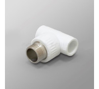 Тройник комбинированный Fusitek PP-R 20 мм x 1/2 ВР FT04101