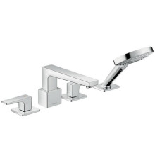 Смеситель на борт ванны Hansgrohe Metropol на 4 отверстия внешняя часть 32552000