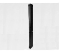 Радиатор трубчатый Zehnder Charleston 3180 10 секций 1800x460 мм боковое подключение RAL 9017 matt 3180/10/№1270/RAL9017matt/92173/4