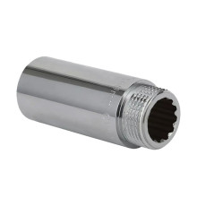 Удлинитель резьбовой Gappo G2221 1 x 15 мм ВР/НР латунный хромированный 79487