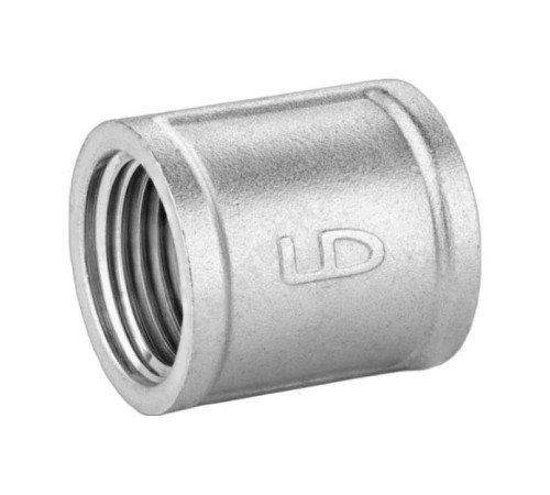 Ниппель переходный LD Pride DN25х20 (1х3/4 НР) латунь никелированная HYD92462