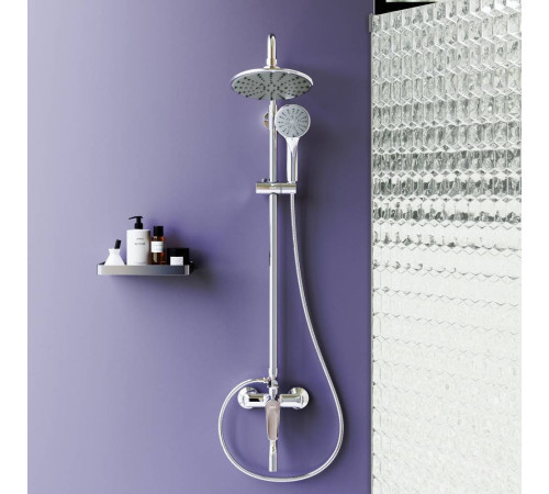 Душевая система DORFF Prime с тропическим душем D0740900