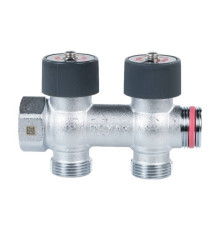 Коллектор распределительный REHAU G1 2 отвода G3/4 EK 11316443001