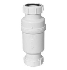 Клапан обратный самозакрывающийся McAlpine сухой сифон 40 мм компрессионный пакет MRNRV40C-PB