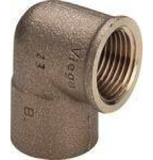 Уголок-переходник 90° Viega 94092G бронза пайка-ВР 42х1 1/2 166397