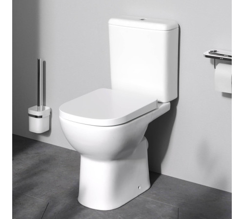 Унитаз-компакт AM.PM Sunny AquaSpin с сиденьем микролифт C85C8601SC