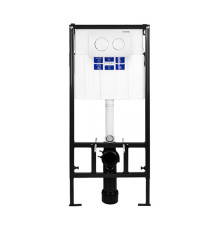 Система инсталляции для унитаза Bettoserb Sava Fix Slim с клавишей COOL белый глянец SET40006466