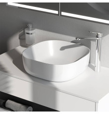 Раковина накладная AM.PM Func 43 см мягкий квадрат M8FWCC30430WG