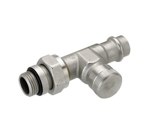 Клапан запорный радиаторный прямой Danfoss RLV-15 Press 1/2 PN 10 003L1824