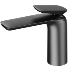 Смеситель для раковины AQUAMERIT Como 127 мм серый матовый AQM6510GM