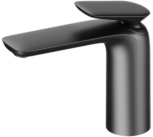 Смеситель для раковины AQUAMERIT Como 127 мм серый матовый AQM6510GM